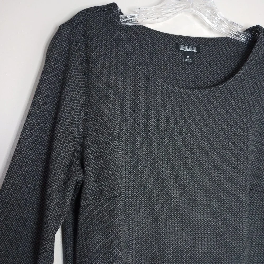 Nicole Miller Original Black Mini-Diamond Dress - Picture 3 of 8